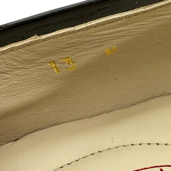 Amalfi by Rangoni NWB Gero Vernice Black Patent Leather Loafers Size 13 - Picture 6 of 9